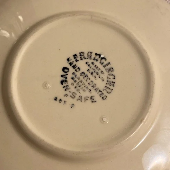 Vintage Franciscan Desert Rose 5 plate LOT teacup saucer plates pink floral MCM - Picture 12 of 16